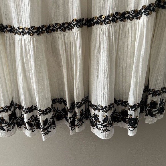 Ulla Johnson Ceres Tunic Dress - Blanc, size 12 - Picture 5 of 8